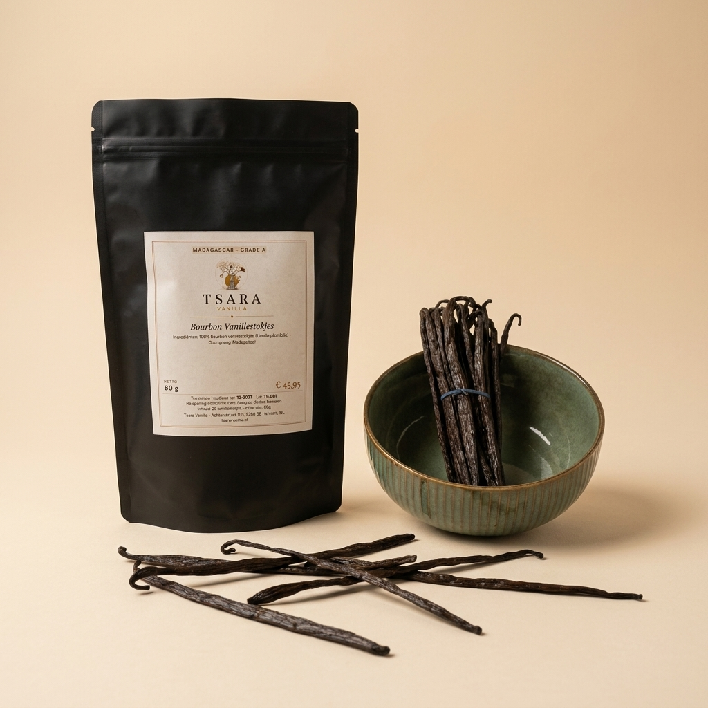 Vanillestokjes Grootverpakking — 500 g & 1 kg Bourbon Madagascar
